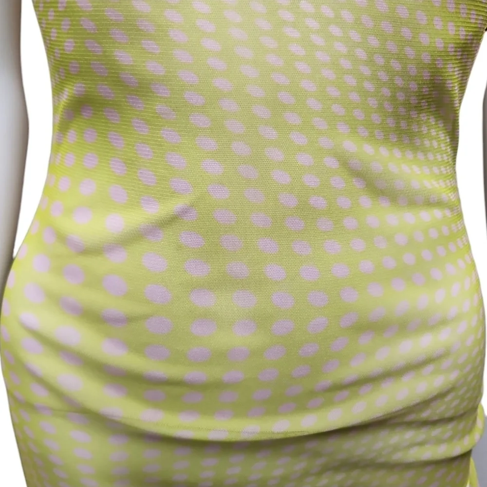 FRANKIE'S BIKINIS | Sheer Yellow Midi Dress / Coverup in Size Small